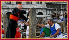 Ultimo giorno del Patriarca Angelo Scola a Venezia