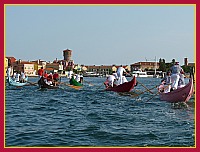 Regata di Portosecco - Gondole a 4 remi - Domenica 16 Agosto 2009