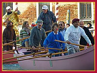 In Volta de Canal il rosa dei Barcar ad Puatel